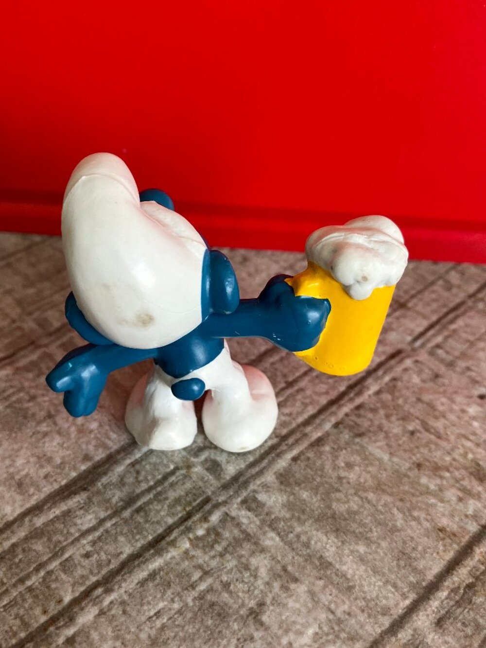 Vintage Smurf Figures 1975-1981 PEY0 Set of 5 - Picture 5 of 12